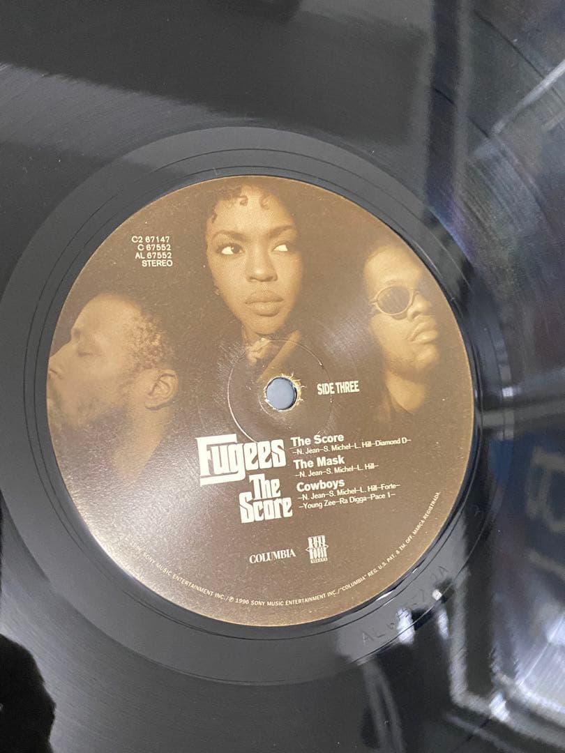 Fugees 「The Score」 ヒップホップレコード　名盤　2LP