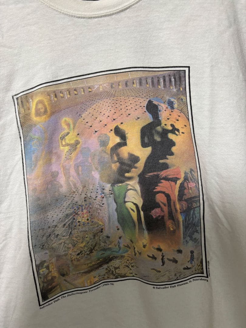 90s-00s Dali XL サルバドール・ダリ Tシャツ ホワイト