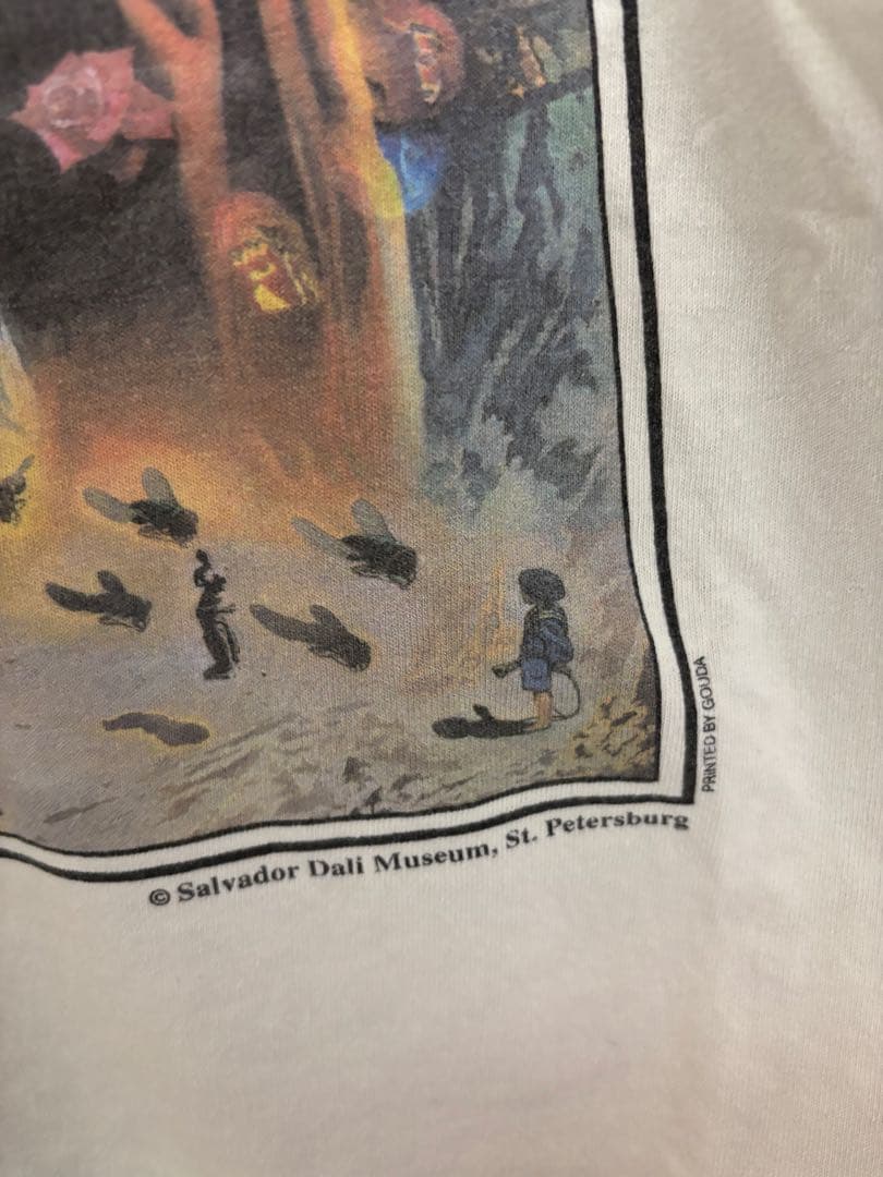 90s-00s Dali XL サルバドール・ダリ Tシャツ ホワイト