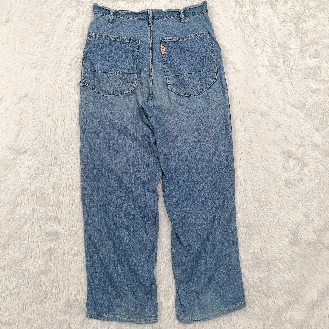 希少 45RPM STUDIO デニムパンツ ワイド ストレート レディース M