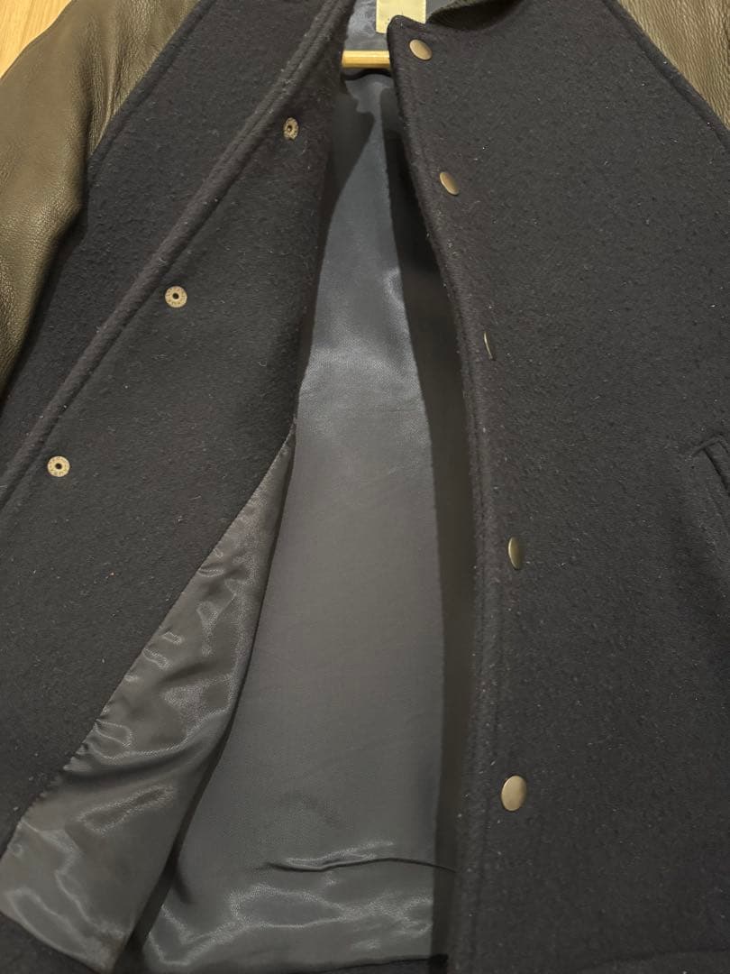 Ron Herman ／ ウールレザーコンビネーションジャケット