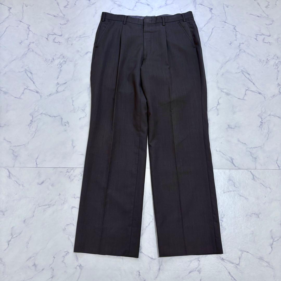 美品 DORMEUIL ドーメル生地 シングルスーツ セットアップ 日本製 ML