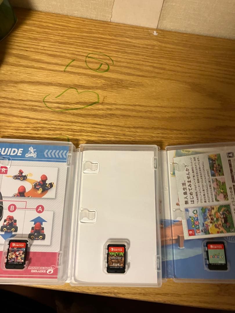 あつもり、マイクラ、マリオカートカセット