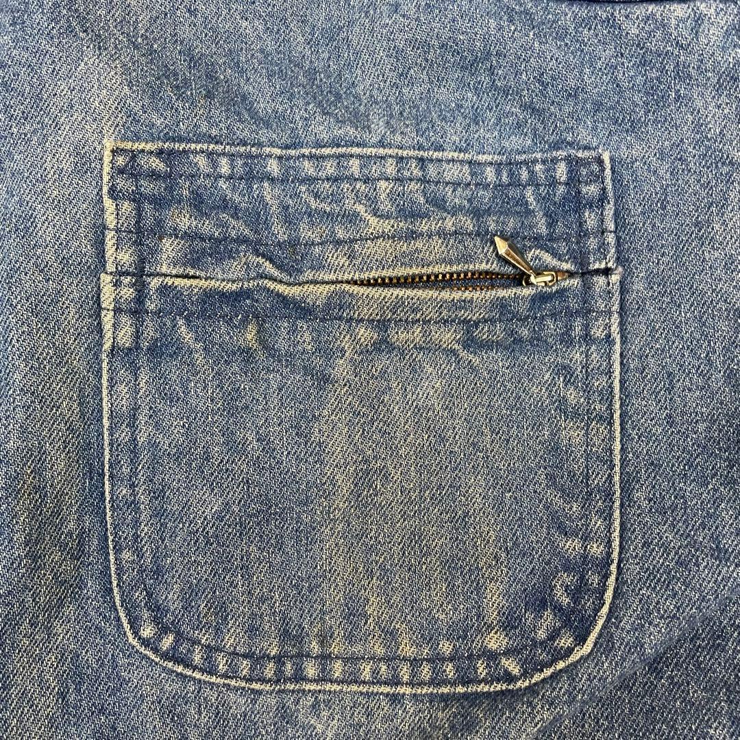 西*8様 古着 USA製 80-90年代 L.L.Bean デニムハンティングジ