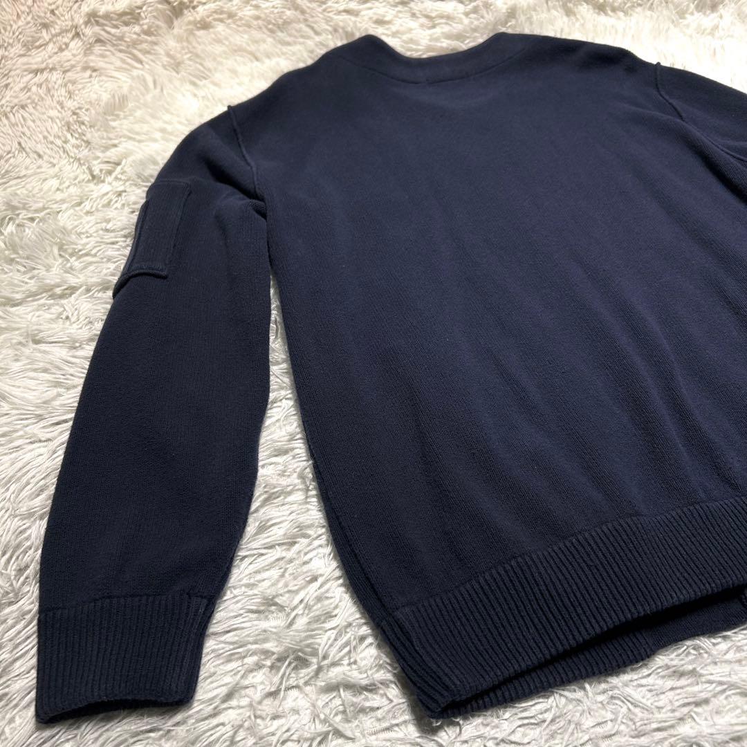 Vandori コットンジップアップブルゾン ネイビー L