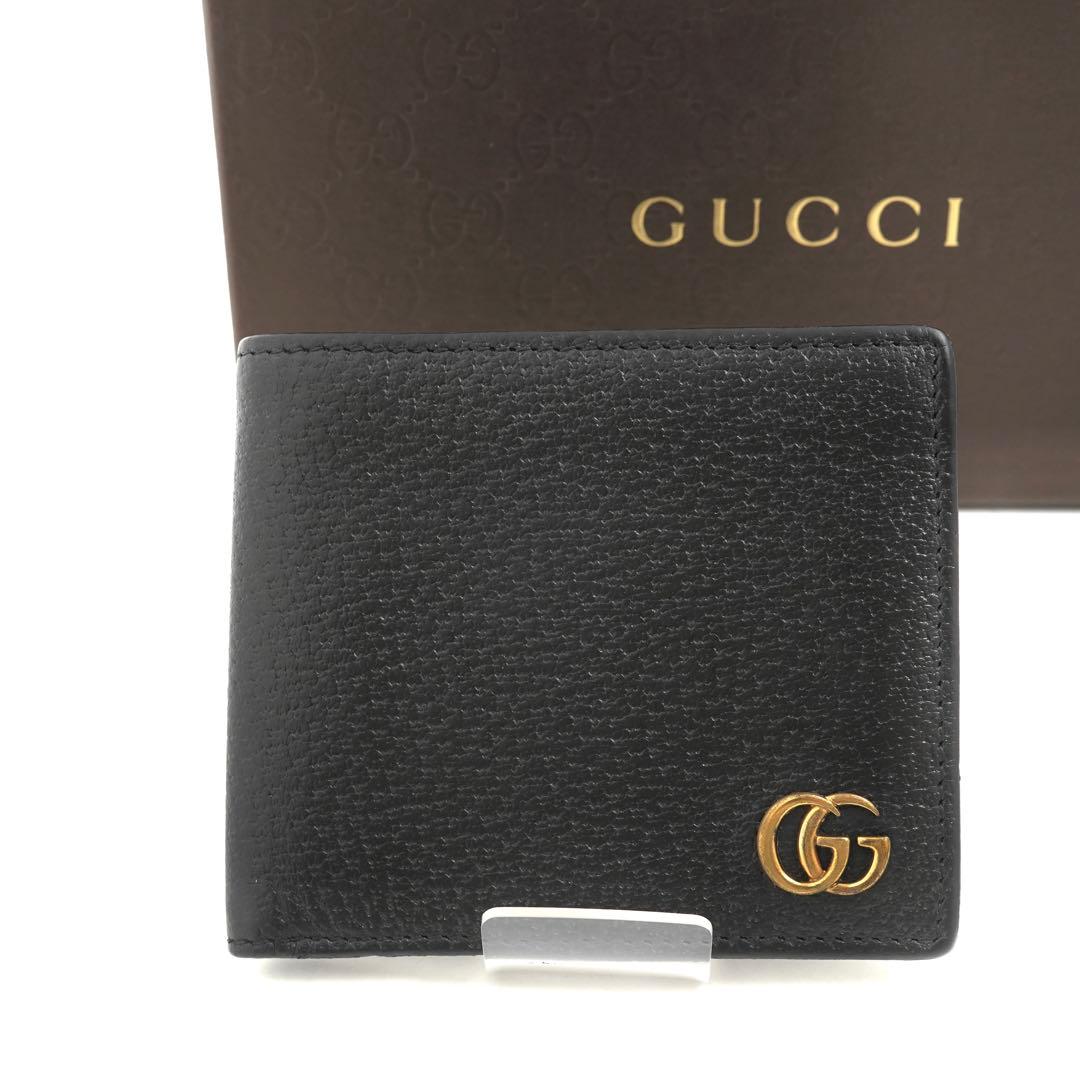 ✨新品未使用✨　GUCCI ミニ財布　GGライン　GG柄　 GGマーモント