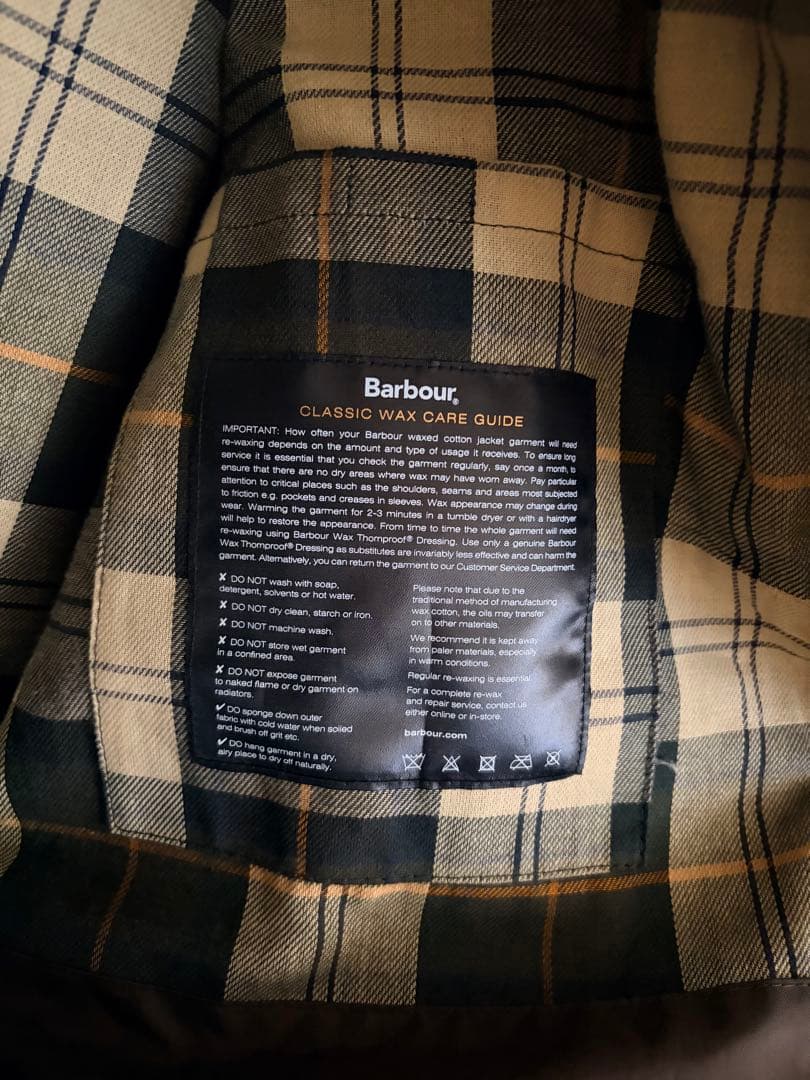 【美品】BARBOUR (バブアー) BEDALE（ビデイル） 40サイズ