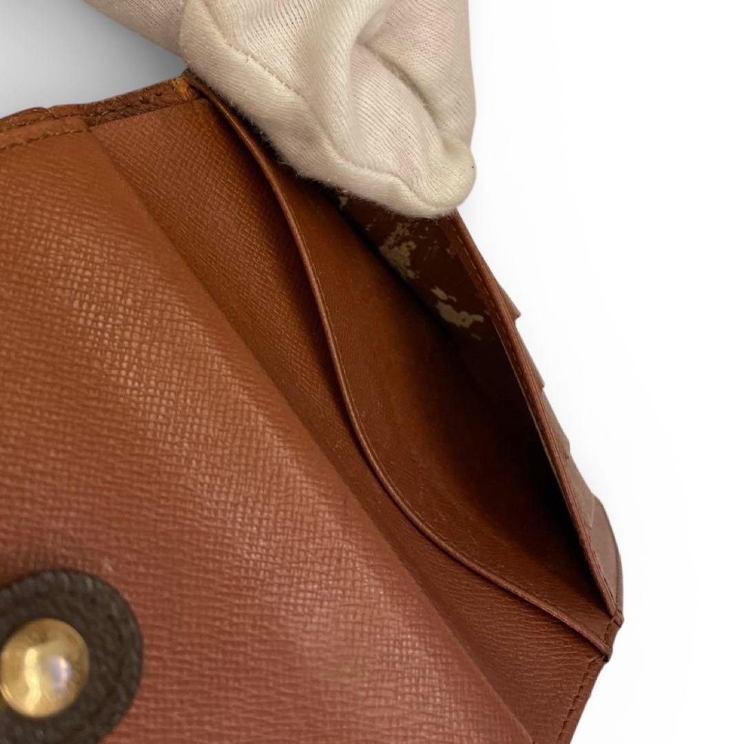 【美品】ルイヴィトン モノグラム ポルトモネ ヴィエノワ がま口 二つ折り 財布