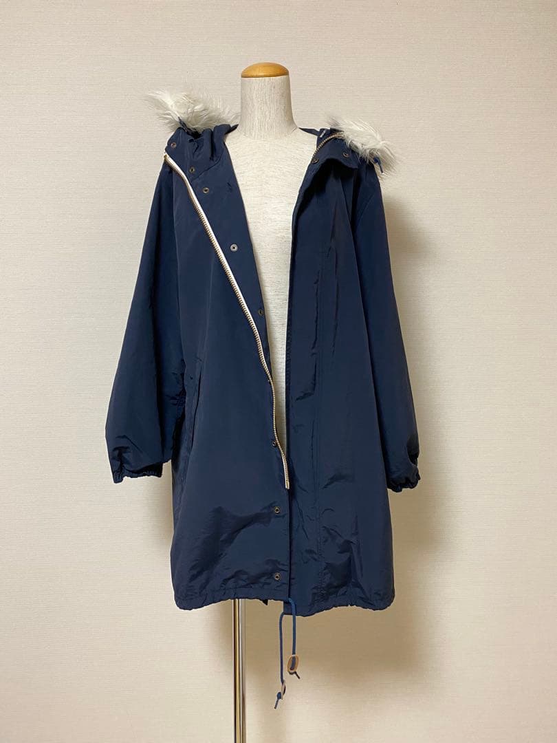 ニコアンド モッズコート アウター ファー付き フードファー レディース コート