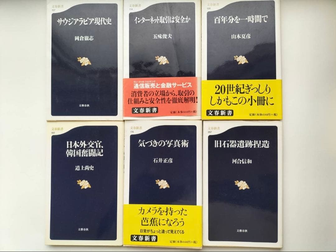 文春新書　23冊セット