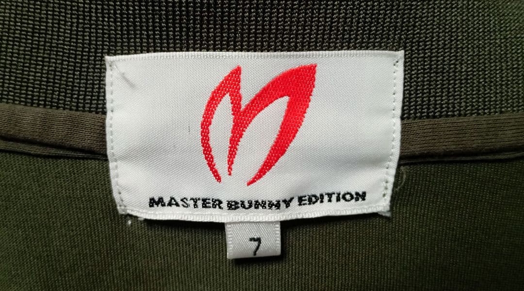 【マスターバニーエディション】美品 ゴルフクラブ 総柄 デザイン ポロシャツ 7