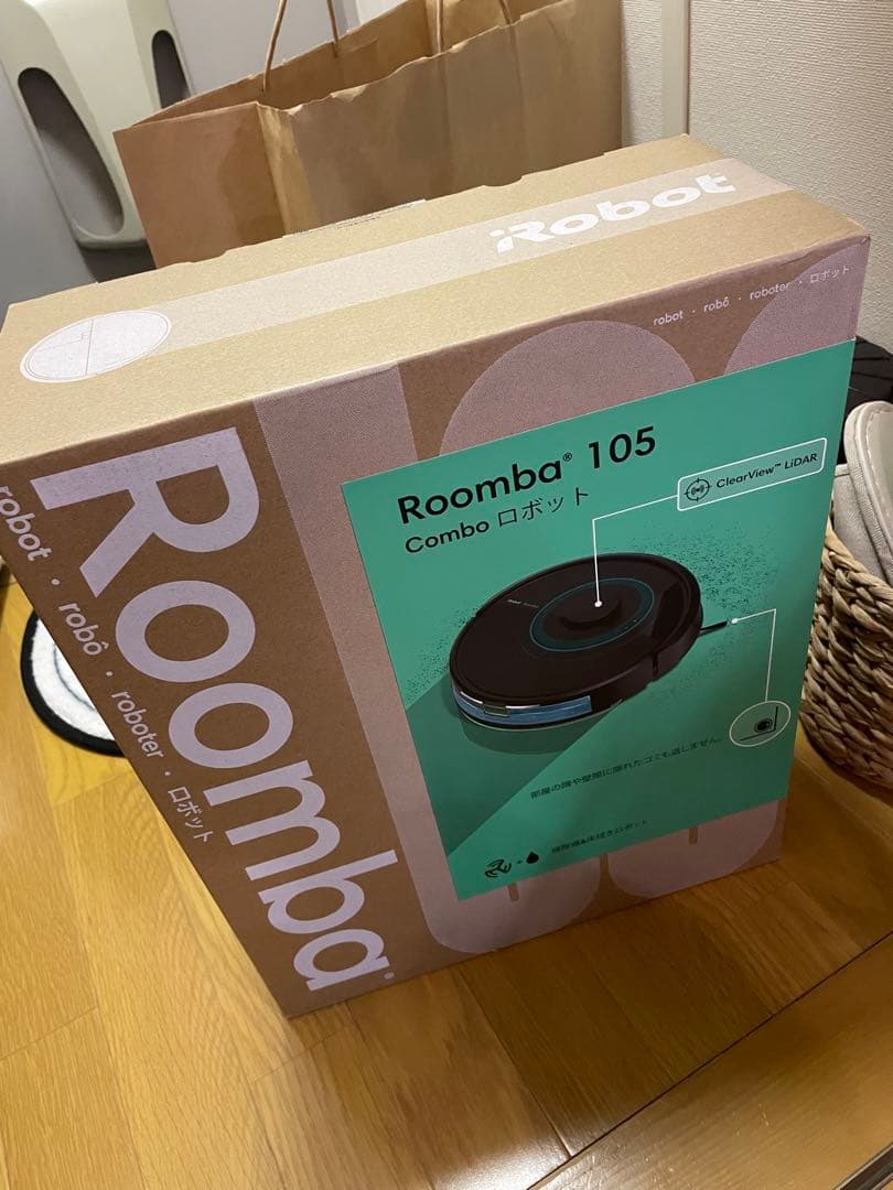 Roomba 105 Combo ロボット掃除機　新品未使用未開封　送料込み！