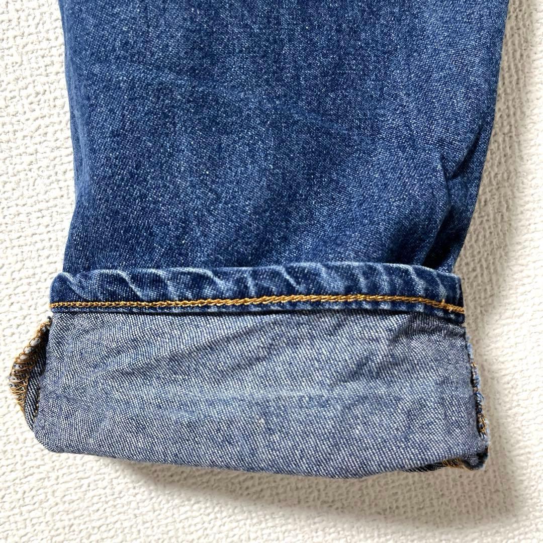 【希少】メルシーボークー×リー コラボ サルエルデニムパンツ うしろまえ仕様M