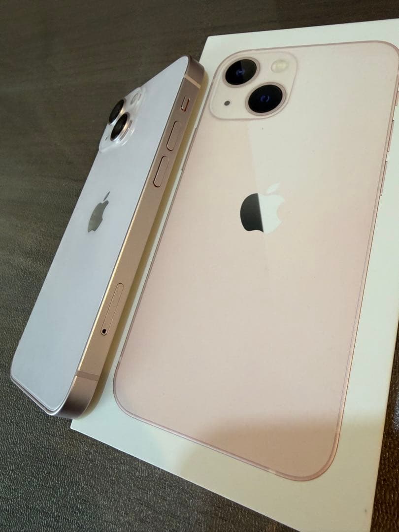 Apple iPhone 13mini ピンク 本体•充電ケーブル•箱