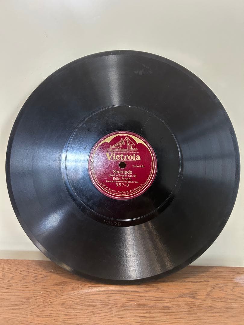 【アンティーク】まとめて6枚 SPレコード盤 78 10インチ25cm ケース付