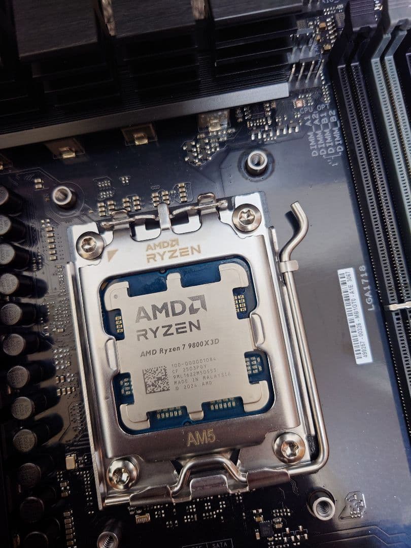 Ryzen 7 9800X3D ASUS TUF B650E セット ジャンク