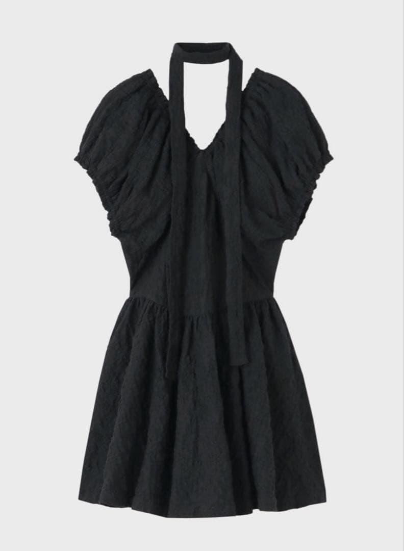 THETOE thetoé Kolonaki Tie Neck Onepiece