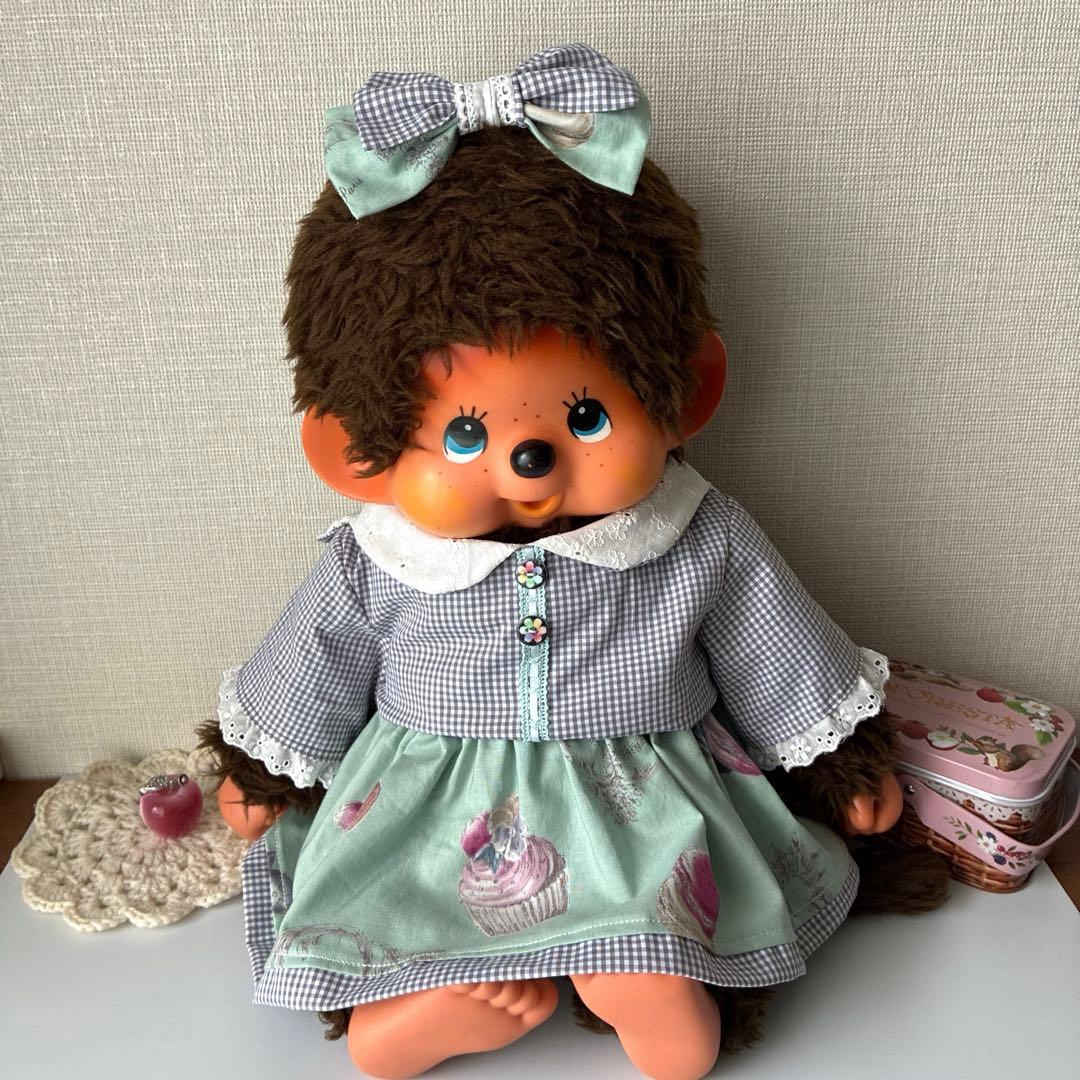 モンチッチＬサイズハンドメイド服（前後どっちでもOK♪アウター他）