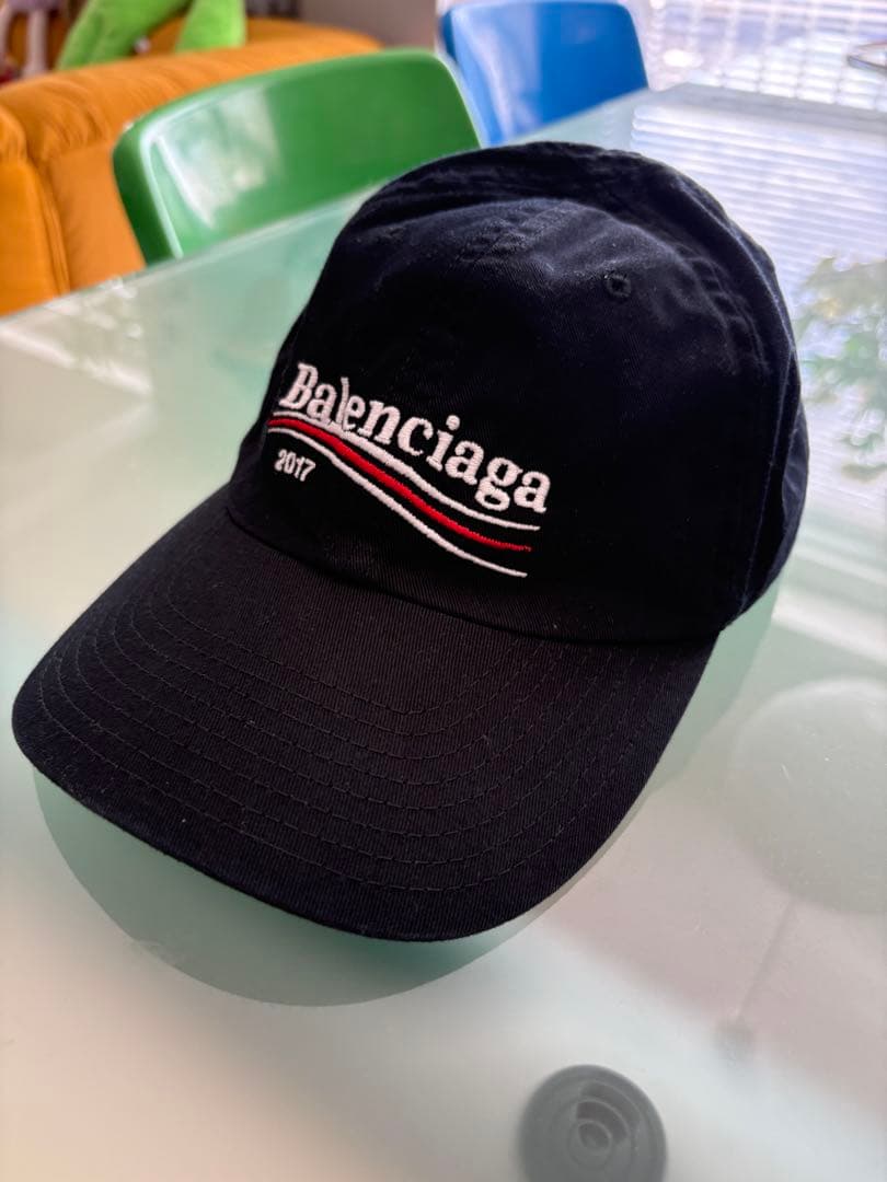 Balenciaga CAMPAIGN LOGO 2017 cap キャップ