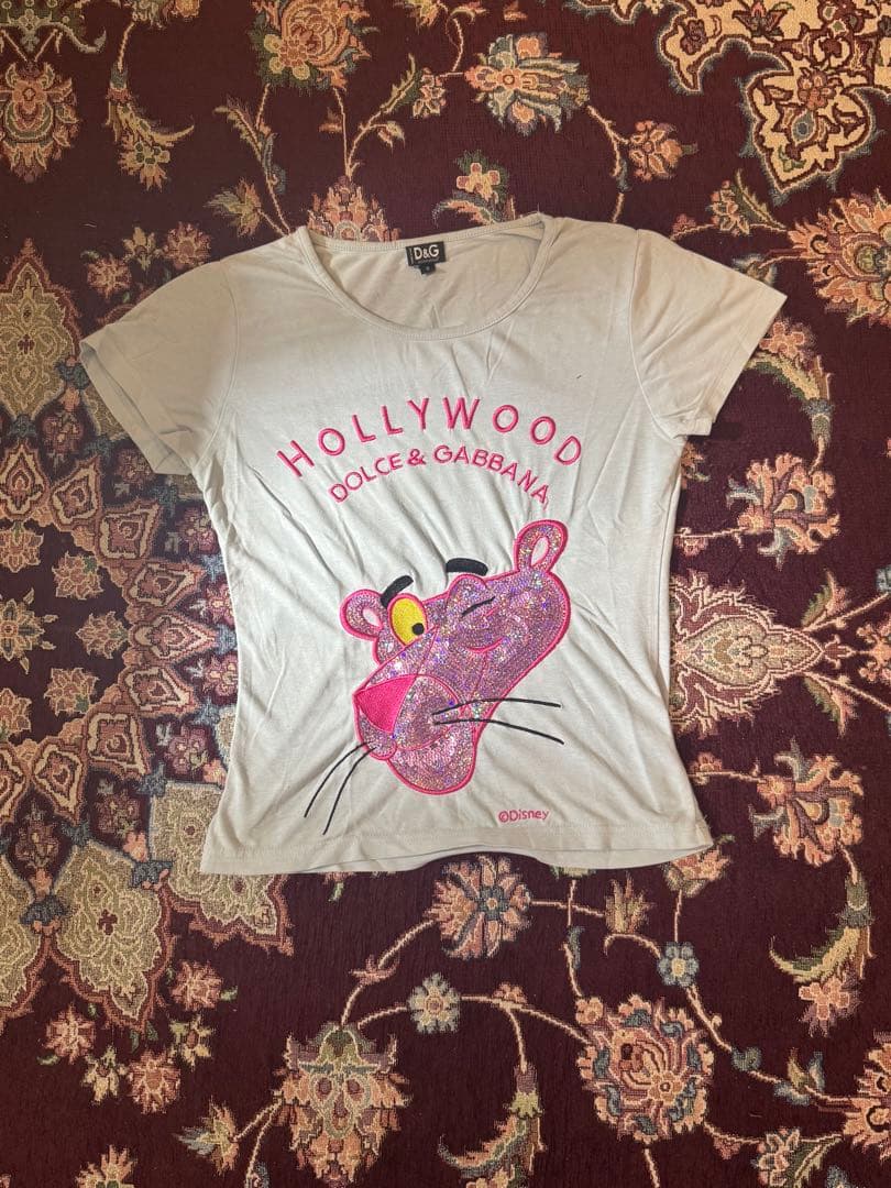 Dolce & Gabbana×Disney ピンクパンサー Tシャツ S