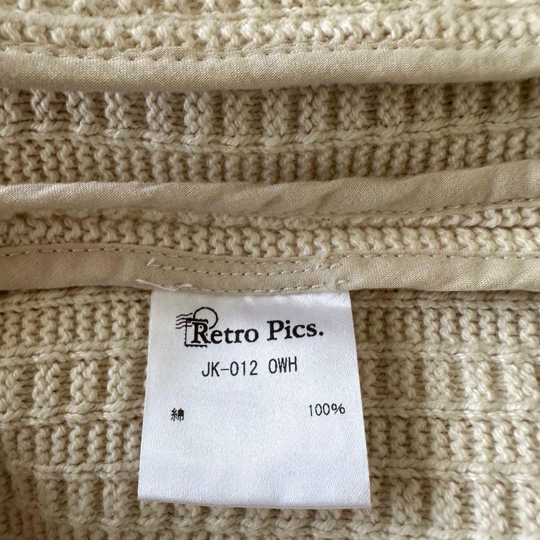 Retropics.（レトロピクス）カットジャケット 綿100%