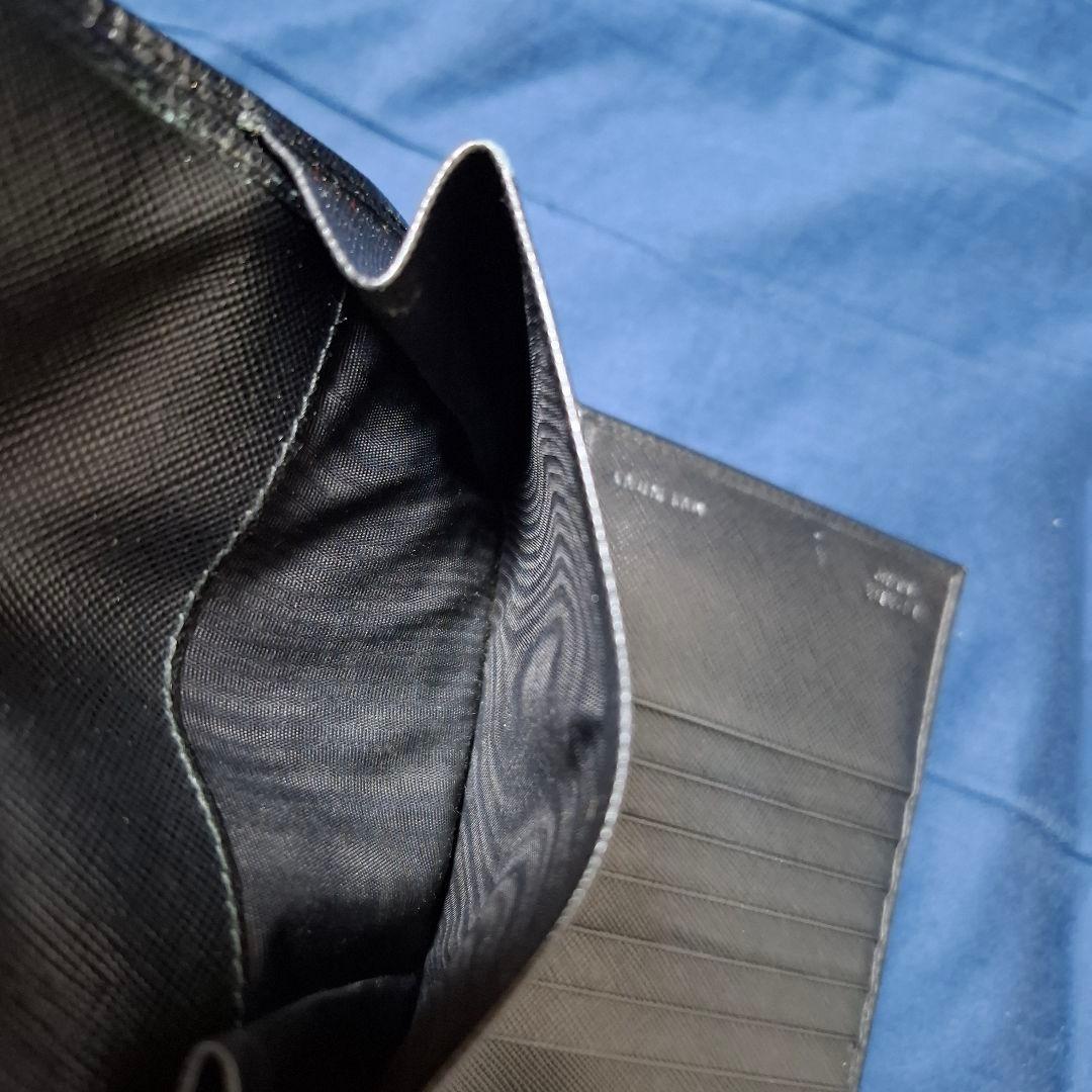 PRADA ブラック 三つ折り財布 箱付き