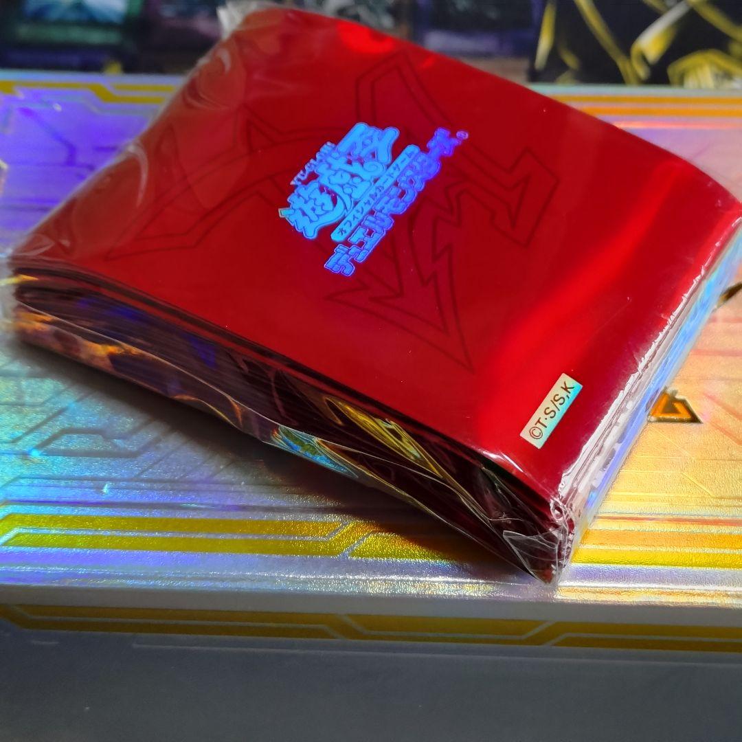 遊戯王 GX 遊城十代 初期 旧 オシリスレッド スリーブ 未開封