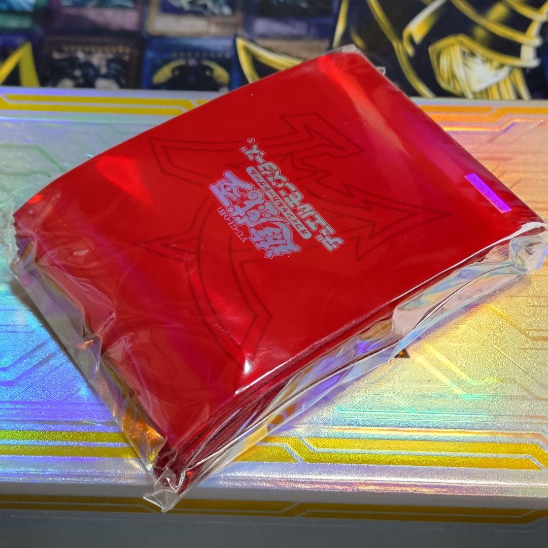 遊戯王 GX 遊城十代 初期 旧 オシリスレッド スリーブ 未開封