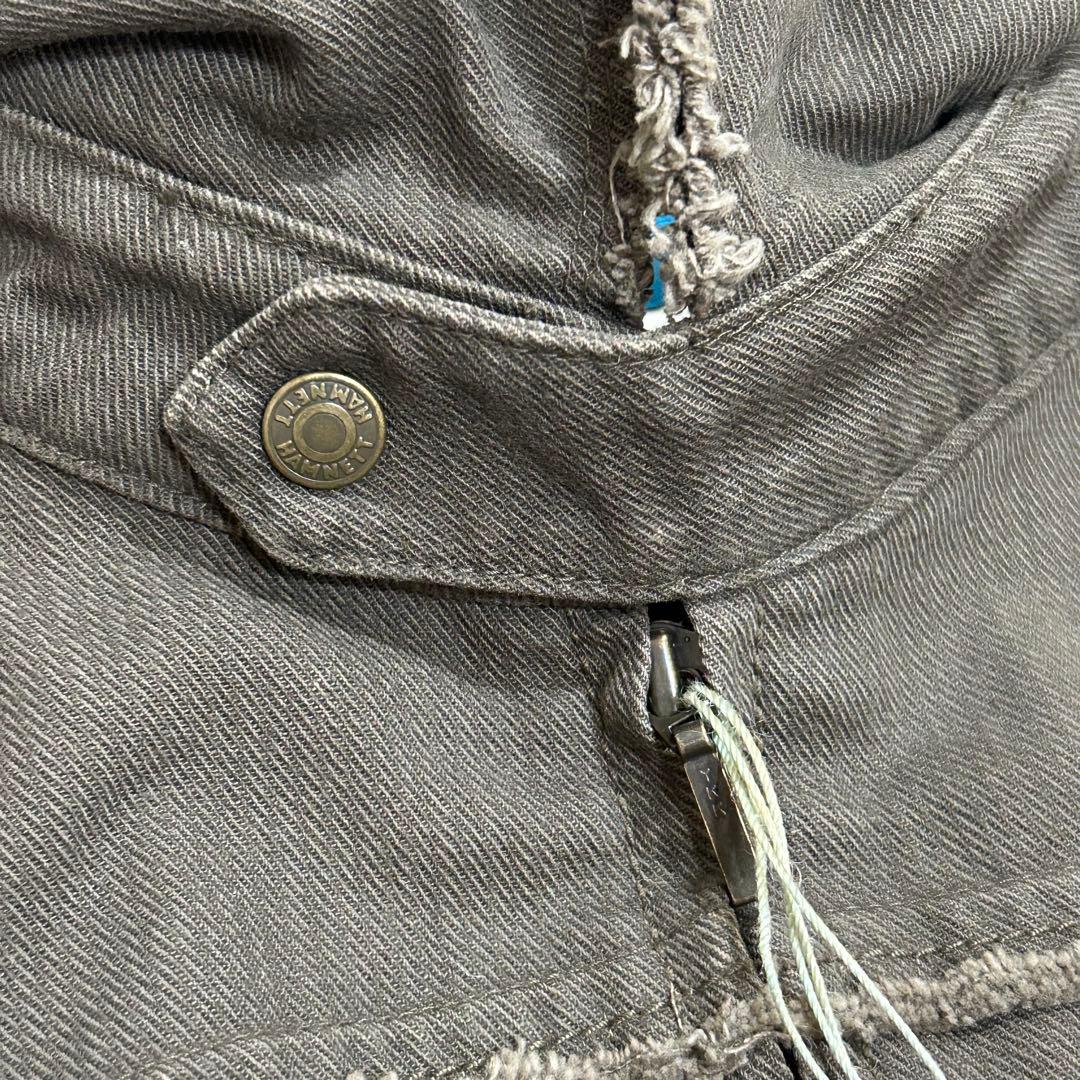 HAMNETT ハムネット コットン ダブルジップ ブルゾン 00s Y2K