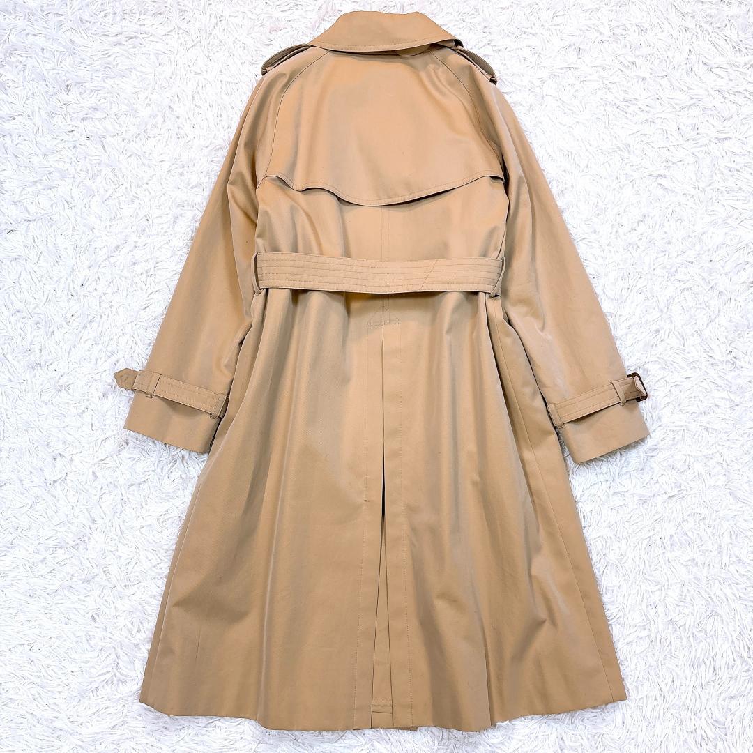 100年コート【極美品】サンヨー クラシックトレンチコート 三陽格子 ライナー付