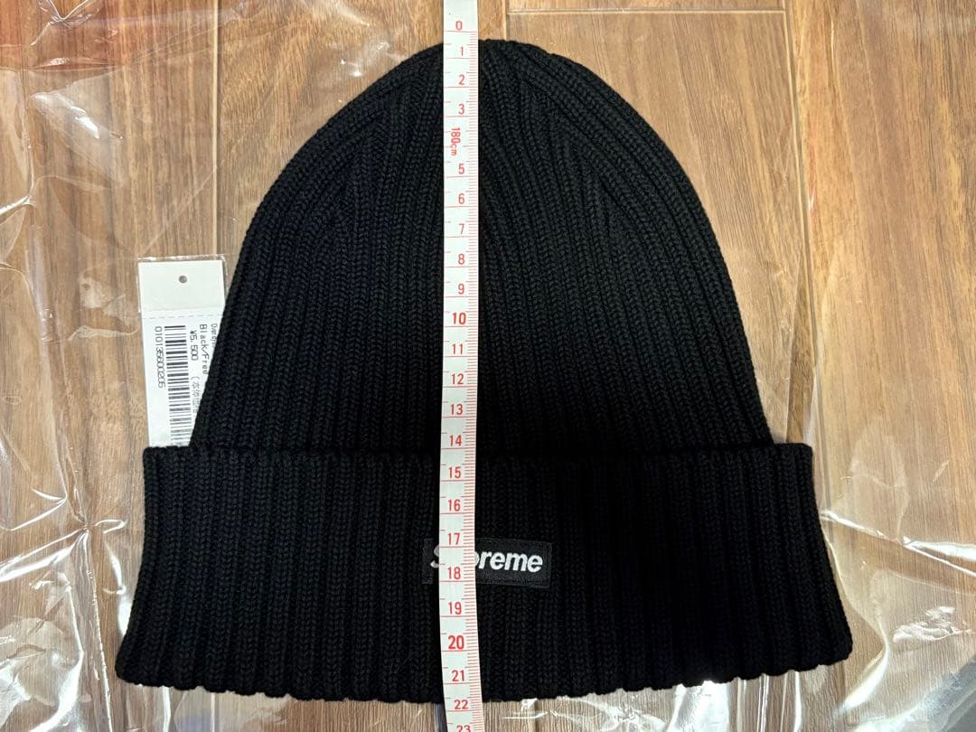 新品⭐️Supreme Overdyed Beanie ブラック黒 boxlogo