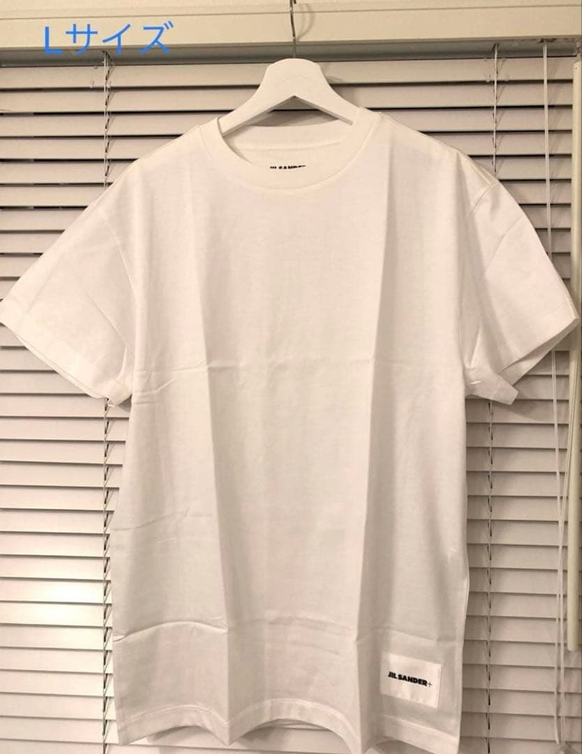 ジルサンダープラス　パックTシャツ　Lサイズ　ホワイト　バラ売り　タグ付き