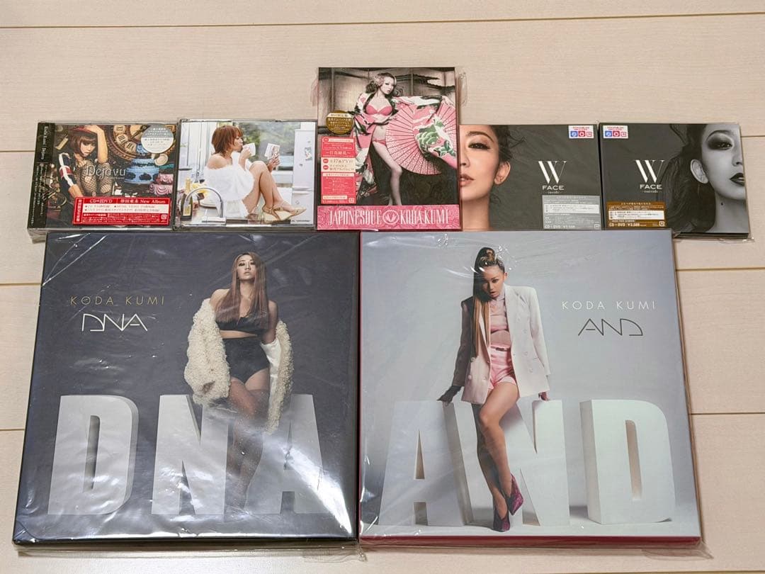 倖田來未　CD&DVD 7枚セット