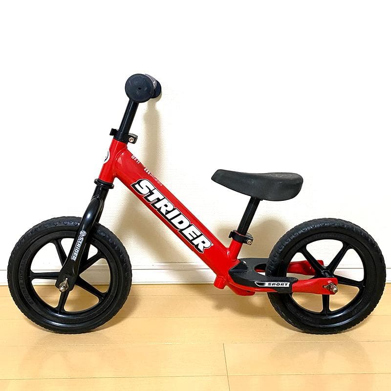 STRIDER ストライダー 12インチ バランスバイク 赤 レッド