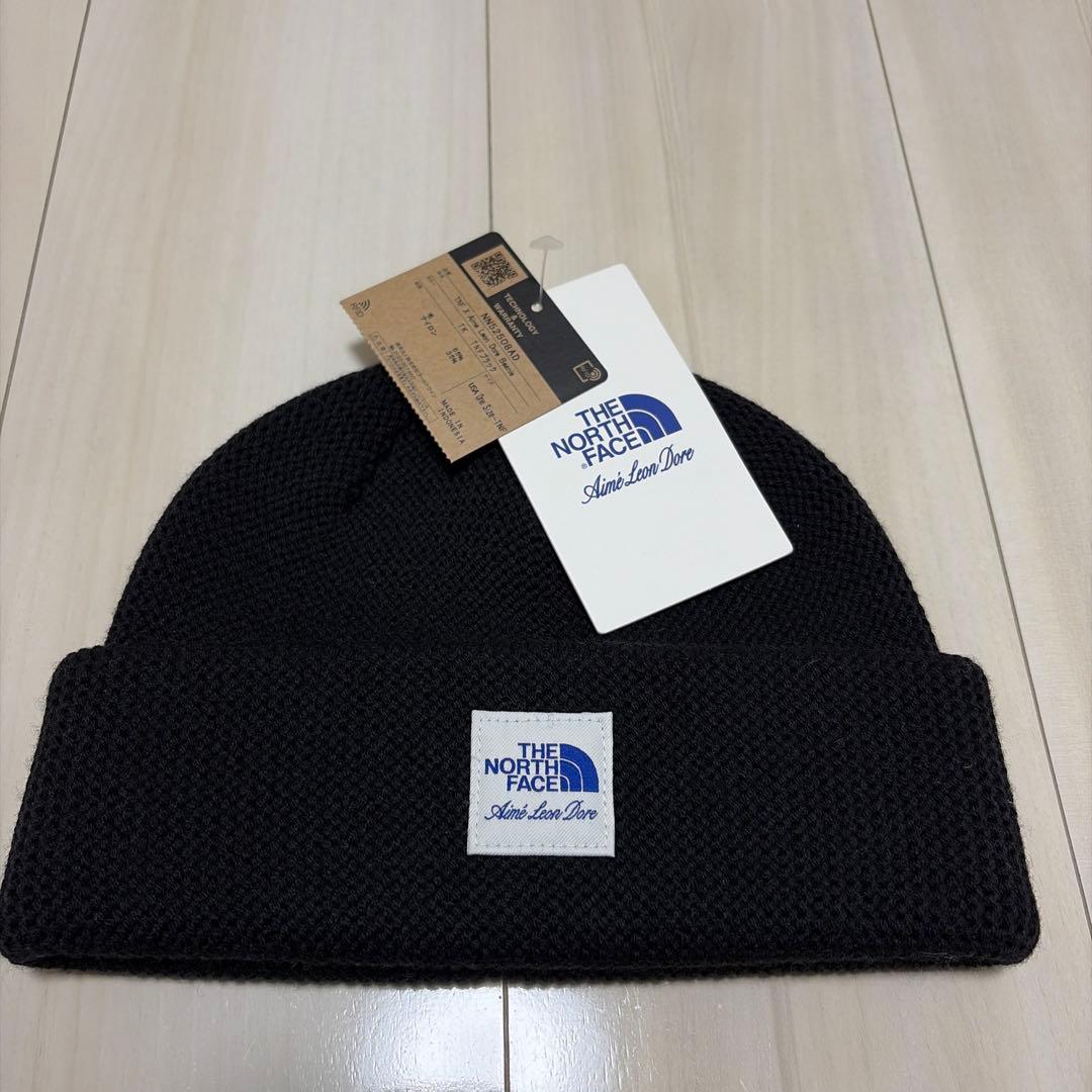 ザノースフェイス x エメレオンドレ ウール ビーニー \"Tnfブラック\"