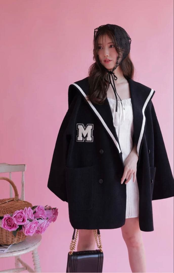 新品,未使用　MAISON MARBLE セーラーガウン