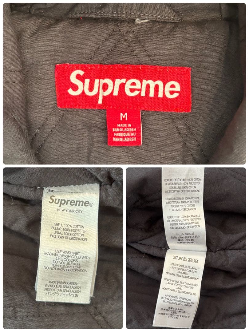Supreme Thrasher Hooded Work Jacket M 黒