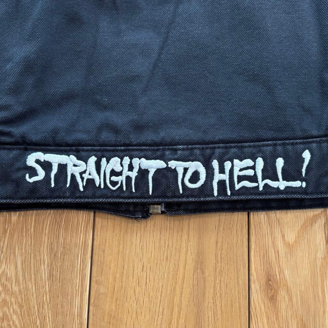 Supreme Thrasher Hooded Work Jacket M 黒