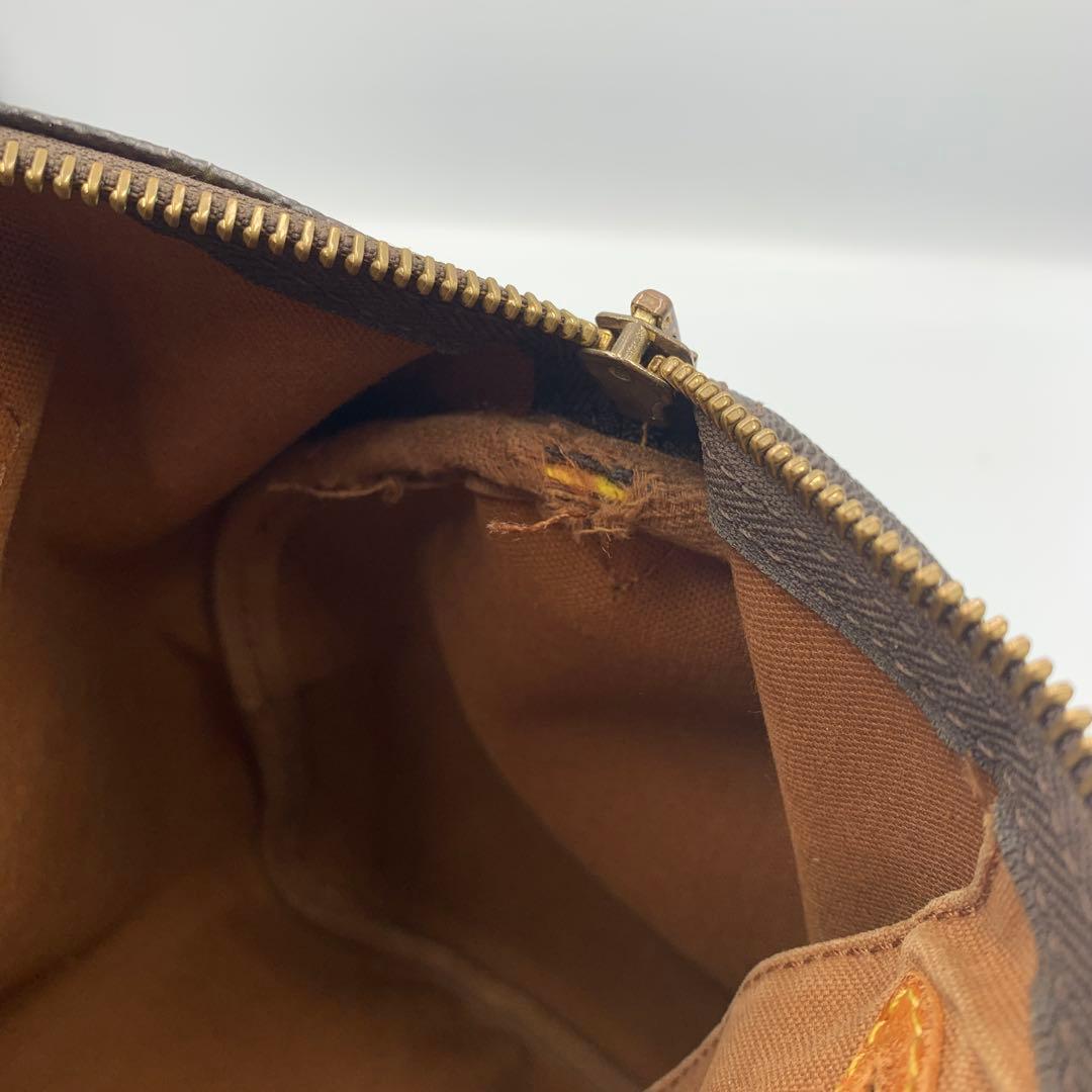 LOUIS VUITTON M41526 スピーディ30 モノグラム 南京錠 茶