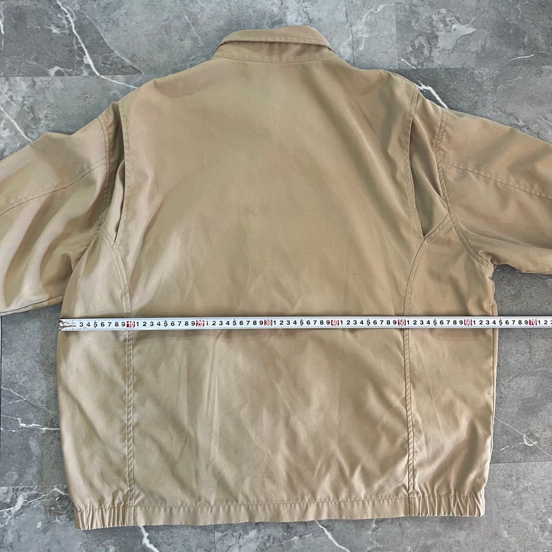 90s ラルフローレン スイングトップ ベージュ メンズ　古着　アメカジ