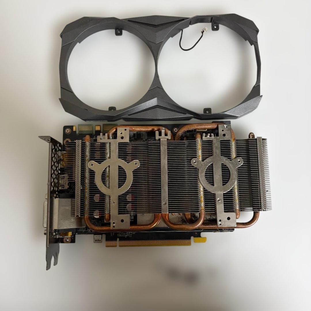 ZOTAC GeForce GTX1080 8G ファン無し ジャンク扱い