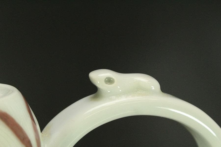 高麗美術 水注 瓶 在銘 李朝(A926)