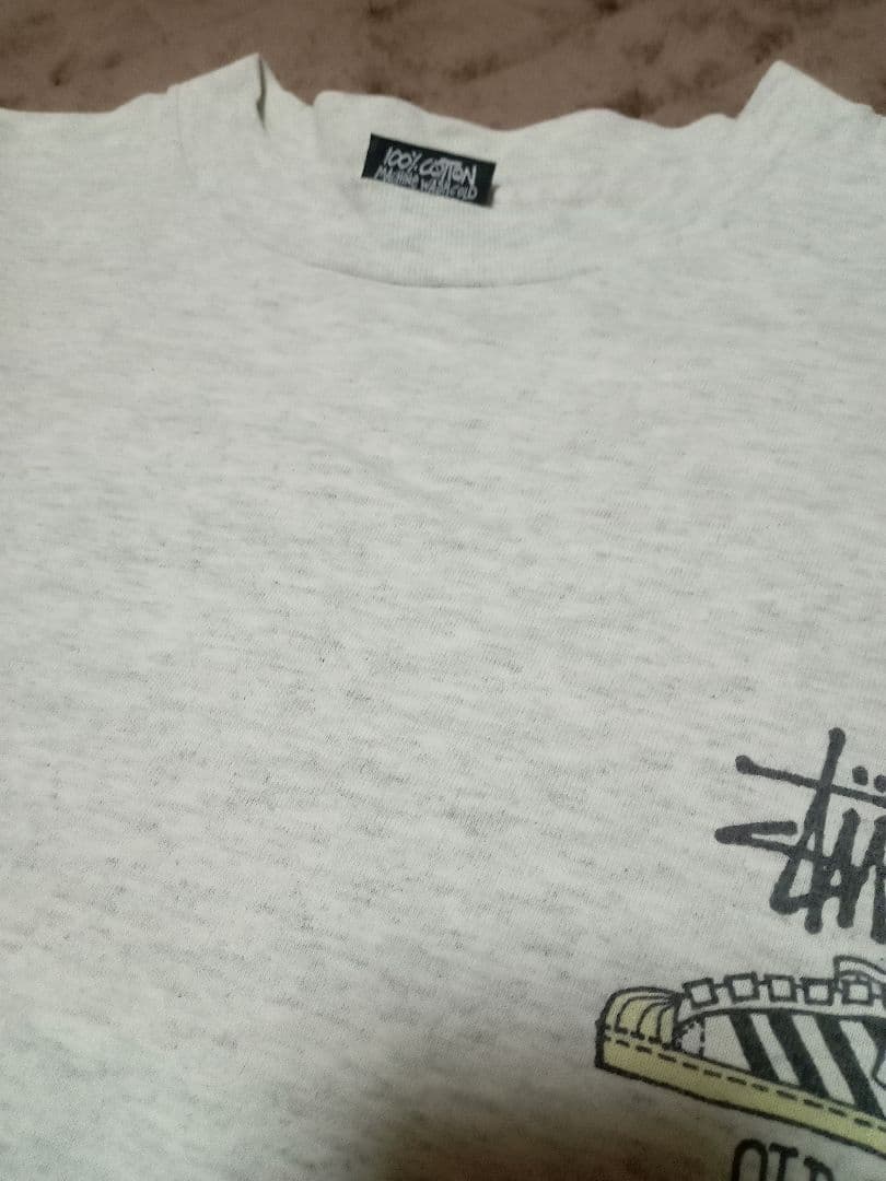 80s old Stussy 黒タグ Tシャツ XL