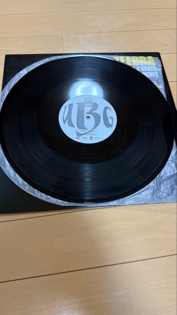 ZEEBRA JACKIN' 4 BEATS REMIX レコード　vinyl