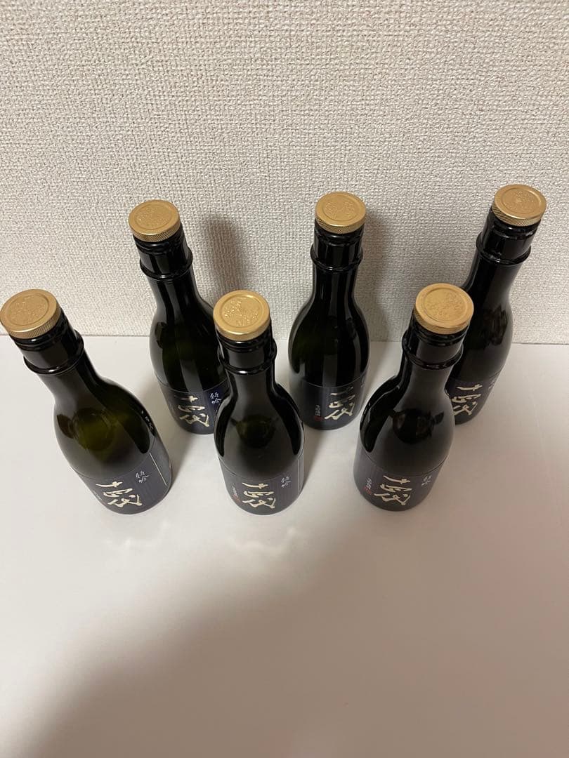 日本酒十四代　純米大吟醸　特吟　300ml 6本セット　空瓶