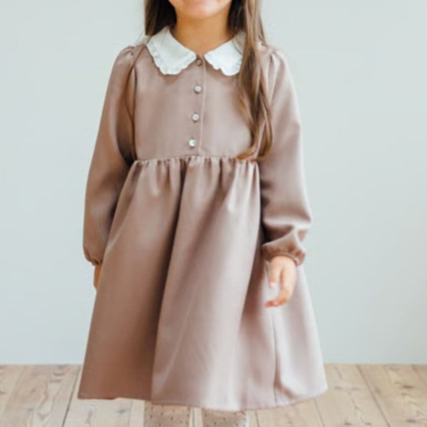 june little closet ワンピース Anna dusty rose