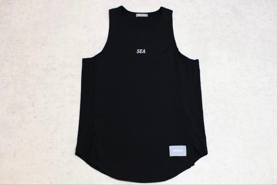 【美品】メンズXL　黒　WIND AND SEA　ウィンダンシー　タンクトップ