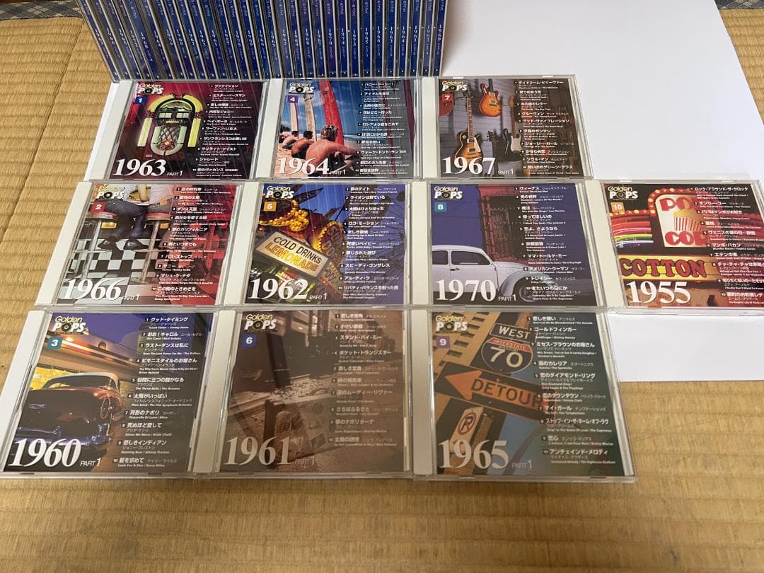 ゴールデン　ポップス　　まとめて60タイトル