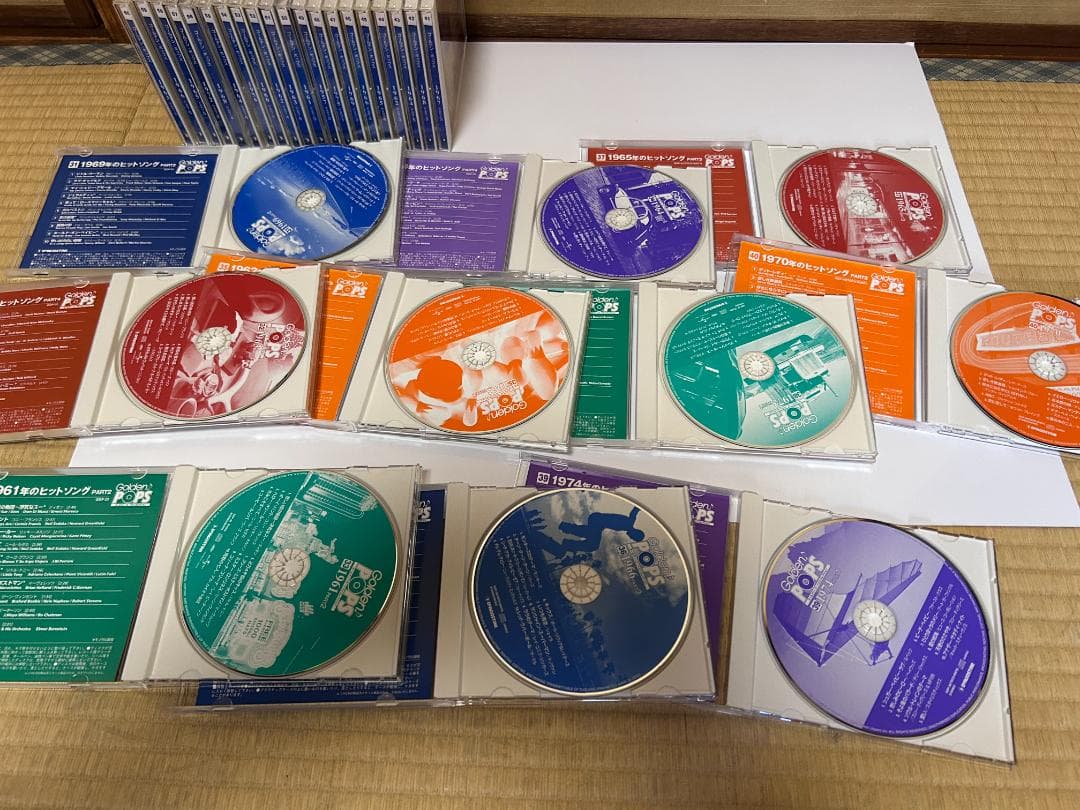 ゴールデン　ポップス　　まとめて60タイトル
