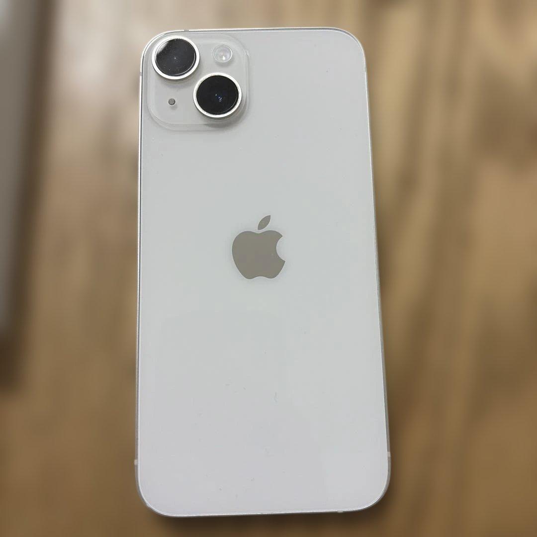 【美品】Apple iPhone 14 白 SIMフリー 128GB